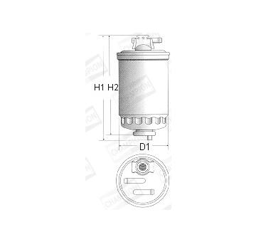 palivovy filtr CHAMPION L113/606