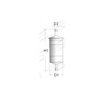 palivovy filtr CHAMPION L226/606