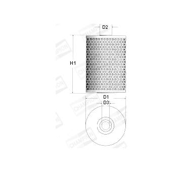 Olejový filtr CHAMPION X103/606