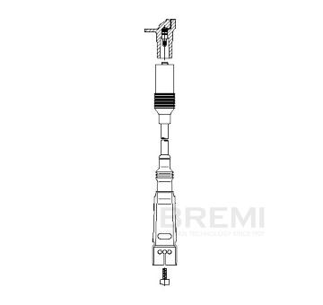 Zapaľovací kábel BREMI 110/40