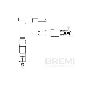 Zapaľovací kábel BREMI 187/45