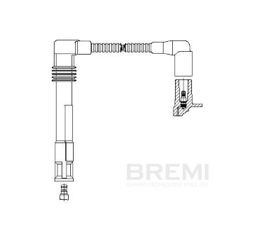 Zapaľovací kábel BREMI 196/48