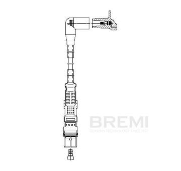 zapalovací kabel BREMI 1A02F59