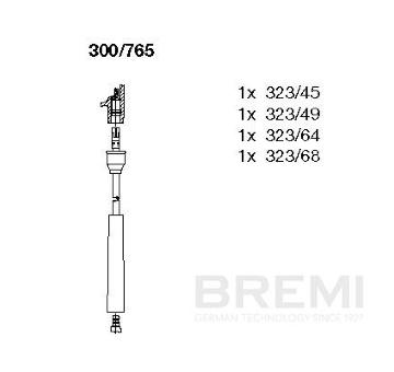 Sada zapaľovacích káblov BREMI 300/765