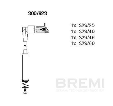 Sada zapaľovacích káblov BREMI 300/923