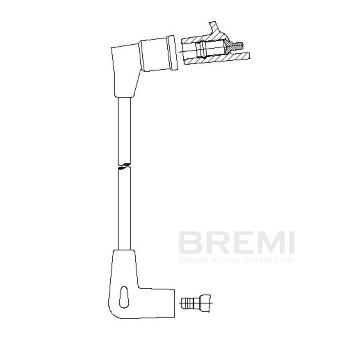 Zapaľovací kábel BREMI 312/40