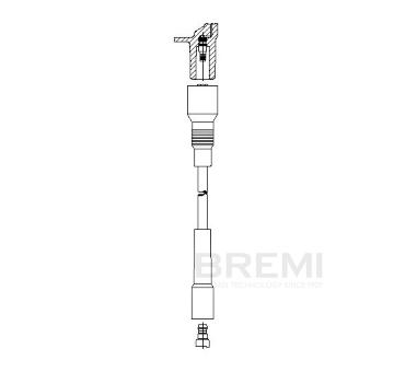Zapaľovací kábel BREMI 353/70