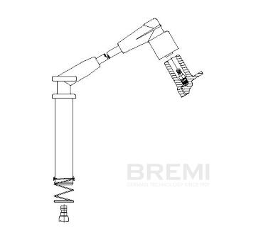 Zapaľovací kábel BREMI 370/66