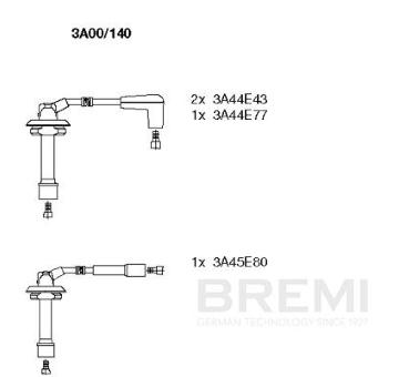 Sada zapaľovacích káblov BREMI 3A00/140