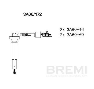 Sada zapaľovacích káblov BREMI 3A00/172