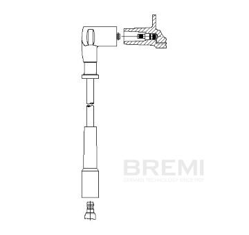 Zapaľovací kábel BREMI 3A56/40