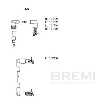 Sada zapaľovacích káblov BREMI 426