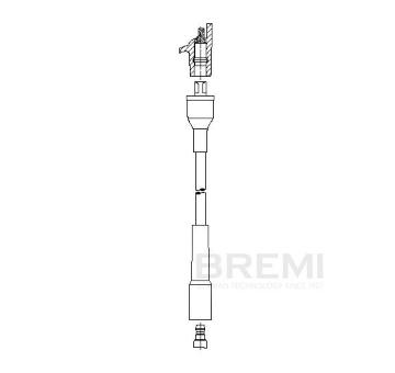Zapaľovací kábel BREMI 623/65