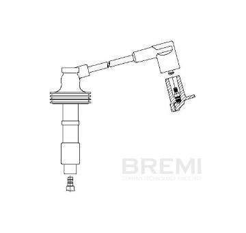 Zapaľovací kábel BREMI 673/42