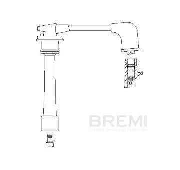 Zapaľovací kábel BREMI 6A85/22