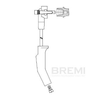 Zapaľovací kábel BREMI 816/75