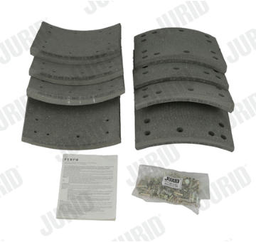 Sada brzdového obloženi, bubnová brzda JURID 1903611070