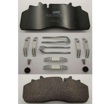 Sada brzdových destiček, kotoučová brzda JURID 2915905390