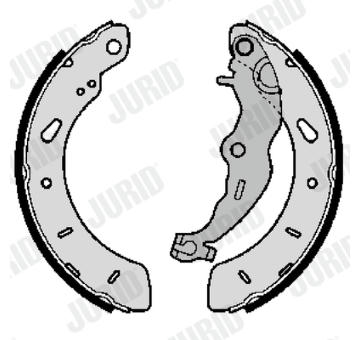 Sada brzdových čelistí JURID 362599J