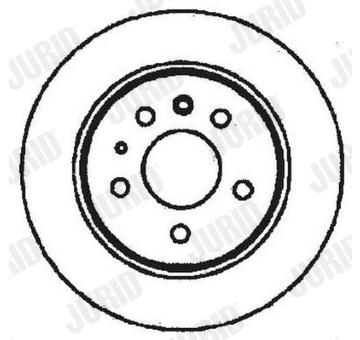 Brzdový kotouč JURID 561344JC