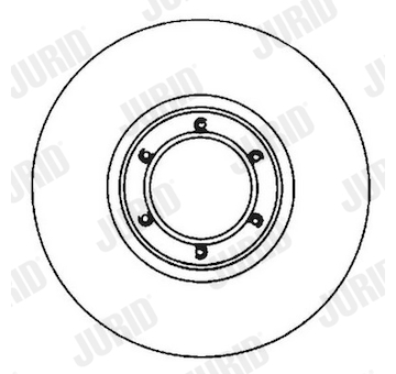 Brzdový kotouč JURID 561643J