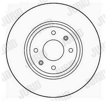 Brzdový kotouč JURID 561705J