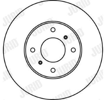 Brzdový kotouč JURID 562232JC
