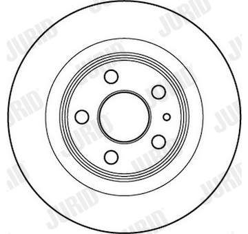 Brzdový kotouč JURID 562246J