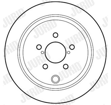 Brzdový kotouč JURID 562660JC