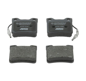 Sada brzdových destiček, kotoučová brzda JURID 571398J
