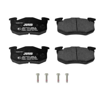 Sada brzdových destiček, kotoučová brzda JURID 571747J