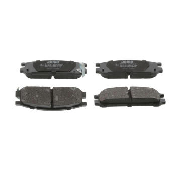 Sada brzdových destiček, kotoučová brzda JURID 572197J