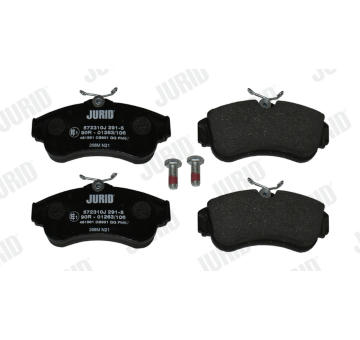 Sada brzdových destiček, kotoučová brzda JURID 572310J