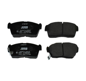 Sada brzdových destiček, kotoučová brzda JURID 572471J