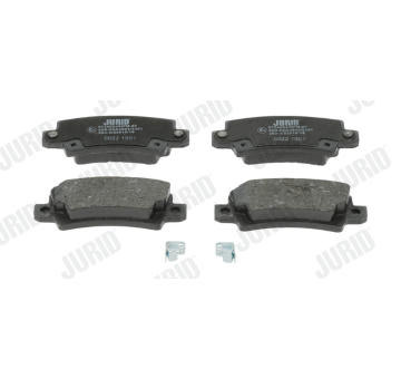 Sada brzdových destiček, kotoučová brzda JURID 572492J