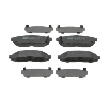 Sada brzdových destiček, kotoučová brzda JURID 572630J