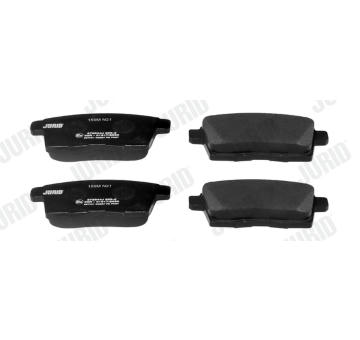 Sada brzdových destiček, kotoučová brzda JURID 572644J