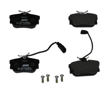 Sada brzdových destiček, kotoučová brzda JURID 573049J
