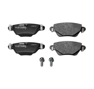 Sada brzdových destiček, kotoučová brzda JURID 573320J