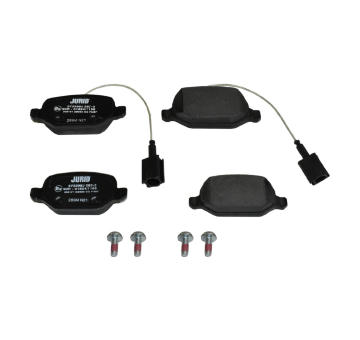 Sada brzdových destiček, kotoučová brzda JURID 573396J