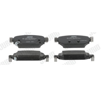 Sada brzdových destiček, kotoučová brzda JURID 573983J