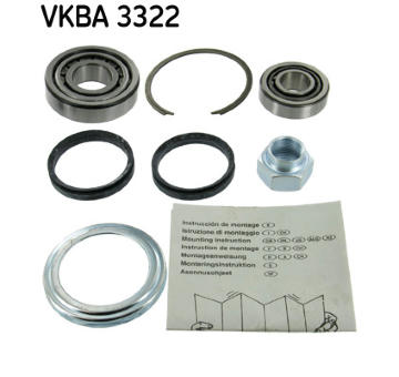 Sada ložisek kol SKF VKBA 3322