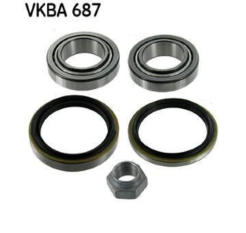 Lożisko kolesa - opravná sada SKF VKBA 687