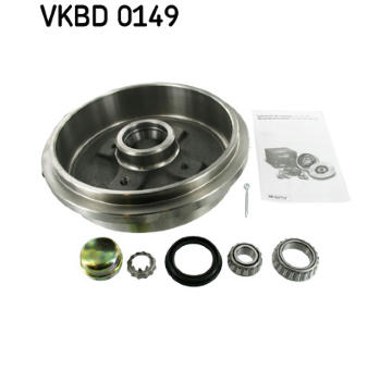 Brzdový buben SKF VKBD 0149