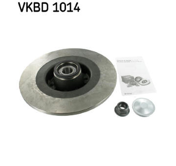 Brzdový kotúč SKF VKBD 1014