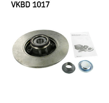 Brzdový kotouč SKF VKBD 1017