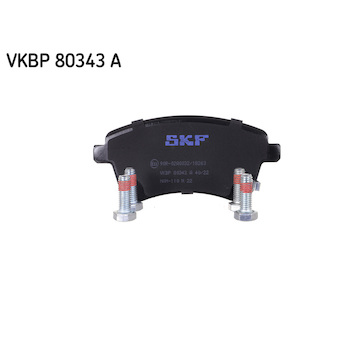Sada brzdových destiček, kotoučová brzda SKF VKBP 80343 A