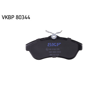 Sada brzdových destiček, kotoučová brzda SKF VKBP 80344