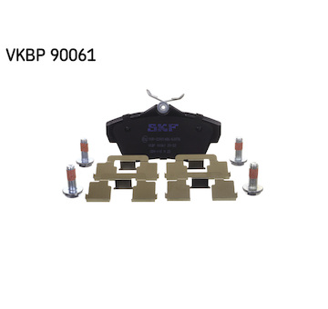 Sada brzdových destiček, kotoučová brzda SKF VKBP 90061