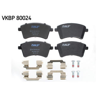 Sada brzdových destiček, kotoučová brzda SKF VKBP 80024